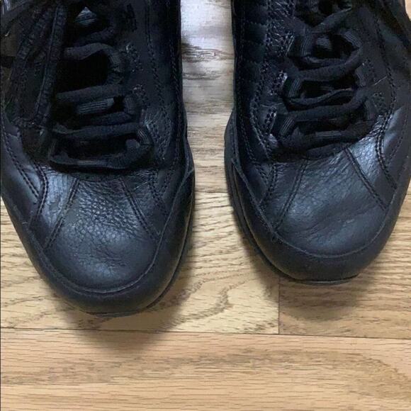 SKECHERS‎ WORK RESALYTE LEATHER  BLACK SHOE… - Picture 2 of 8